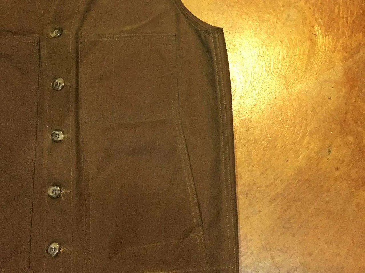 11010265 Filson Oil Tin Cloth Vest