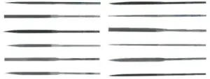 Apex Tool Group 6-1/4" RHN-2 THREE SQUARE NEEDLE FILE, 37954