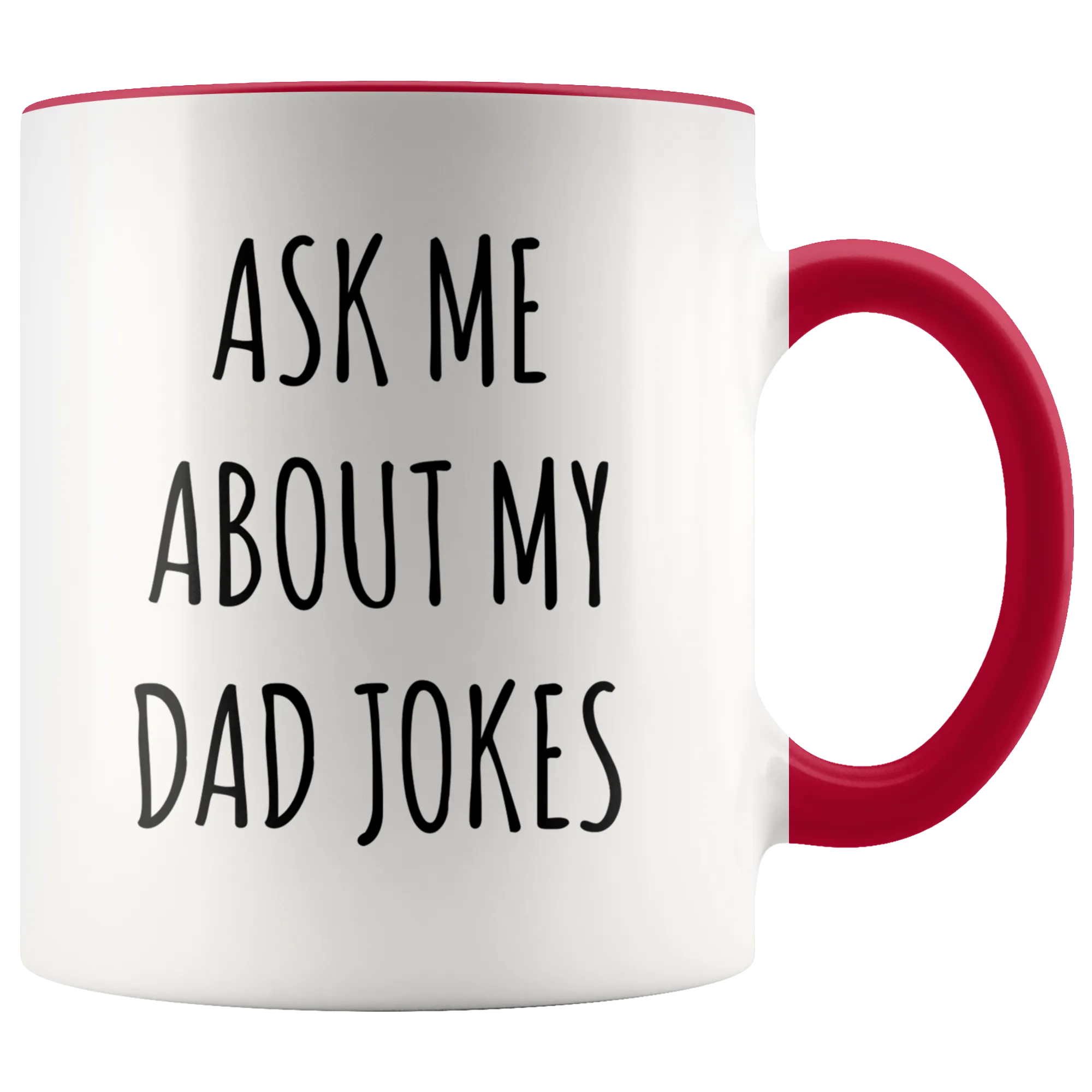 Ask Me About My Dad Jokes Mug New Dad Gift Idea Funny Father's Day Gifts Dad Coffee Cup Fathers Day Mug Dad Joke Mug Cute Gifts for Dad