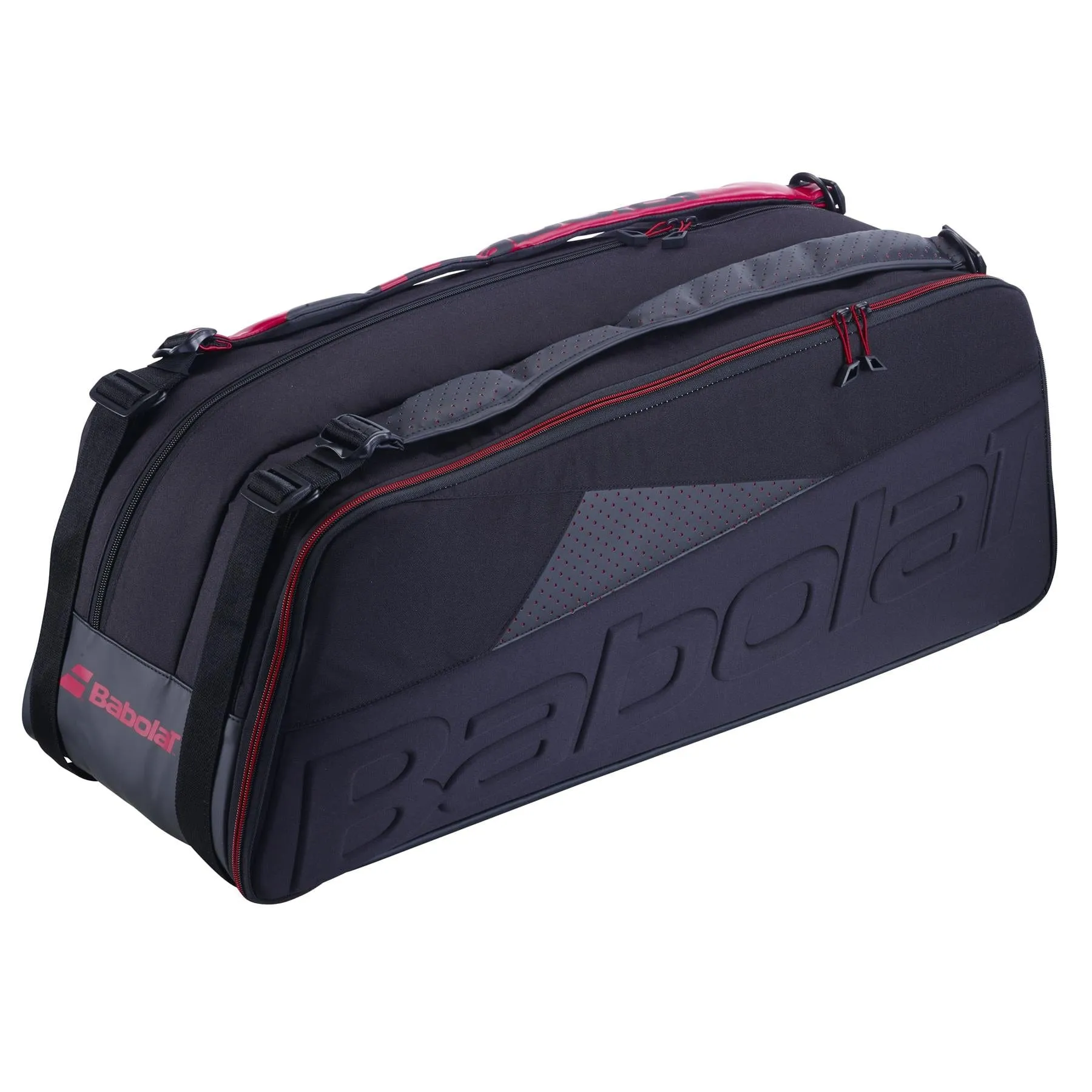 Babolat Cross Pro Badminton Bag - Black / Red