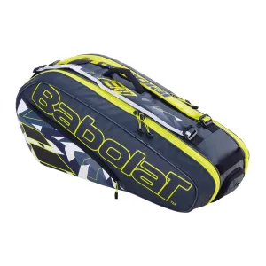 Babolat RHX6 Pure Aero Racket Bag - Grey / Yellow