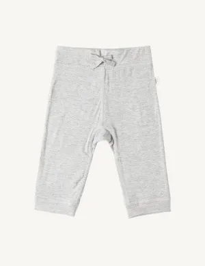 Baby Pull on Pants - Light Grey Marl