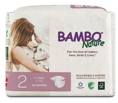 Bambo Nature Dream Diapers (Size 2)