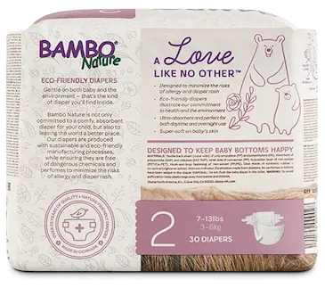 Bambo Nature Dream Diapers (Size 2)