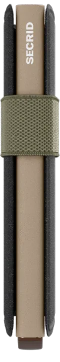 Bandwallet Black/Olive RFID Secure