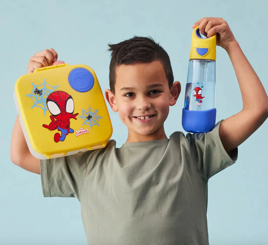 B.box 600ml Tritan Drink Bottle - Disney Spidey