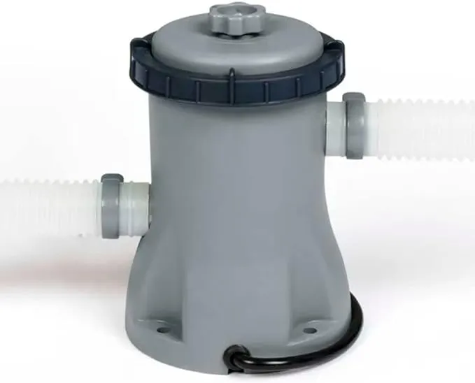 Bestway 12' X 39.5"/3.66M X 1.00M Pool Set (Contents:Pool, Filter Pump(220-240V), Compatible with Cartridge 58094(Ⅱ)220-240V)