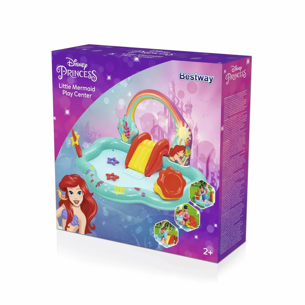 Bestway 7'3" X 6'4" X 46"/2.21M X 1.93M X 1.17M Play Center (Contents: 1 pool, 3 star rings, 6 play balls, repair patch.)