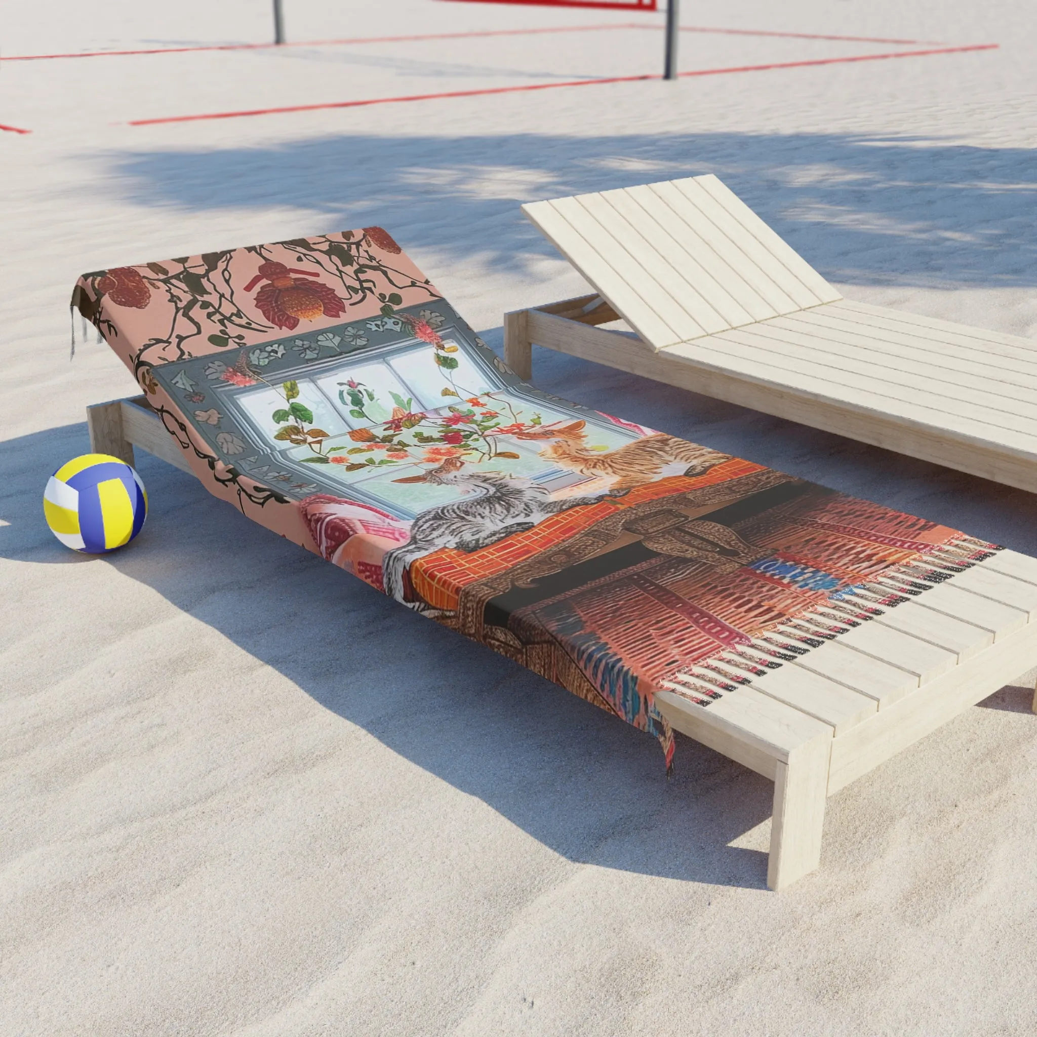 Bohemian Sunset Beach Towel