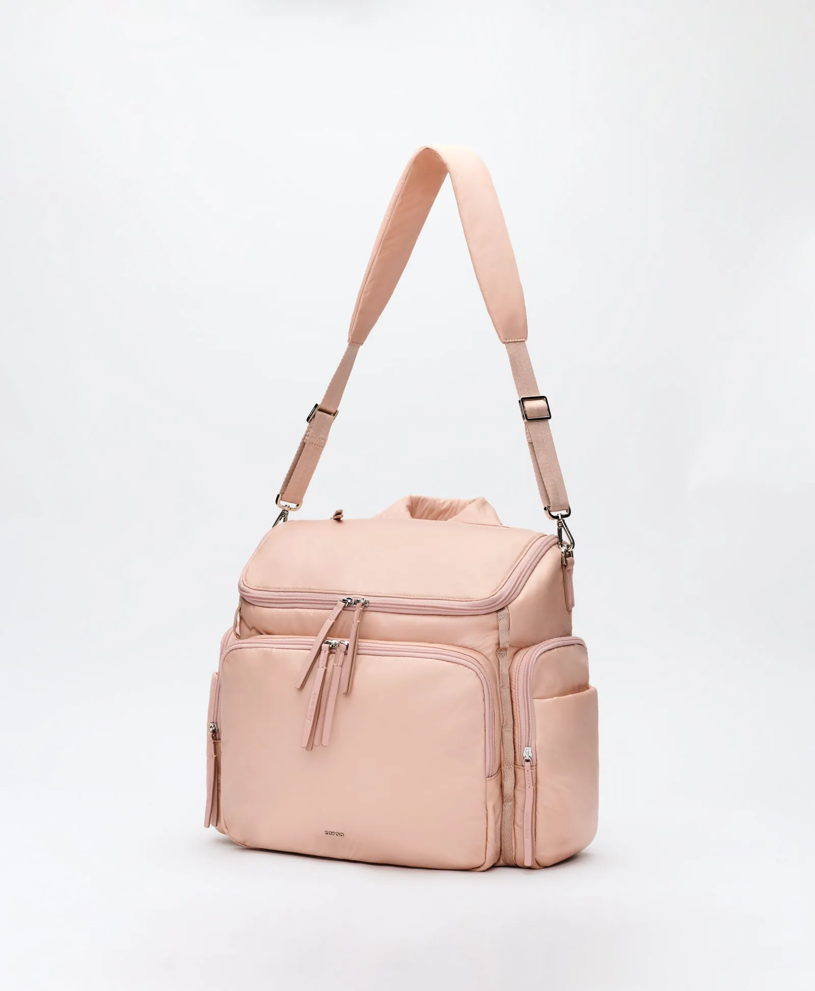 Caraa Baby Bag | Large in Blush Nylon