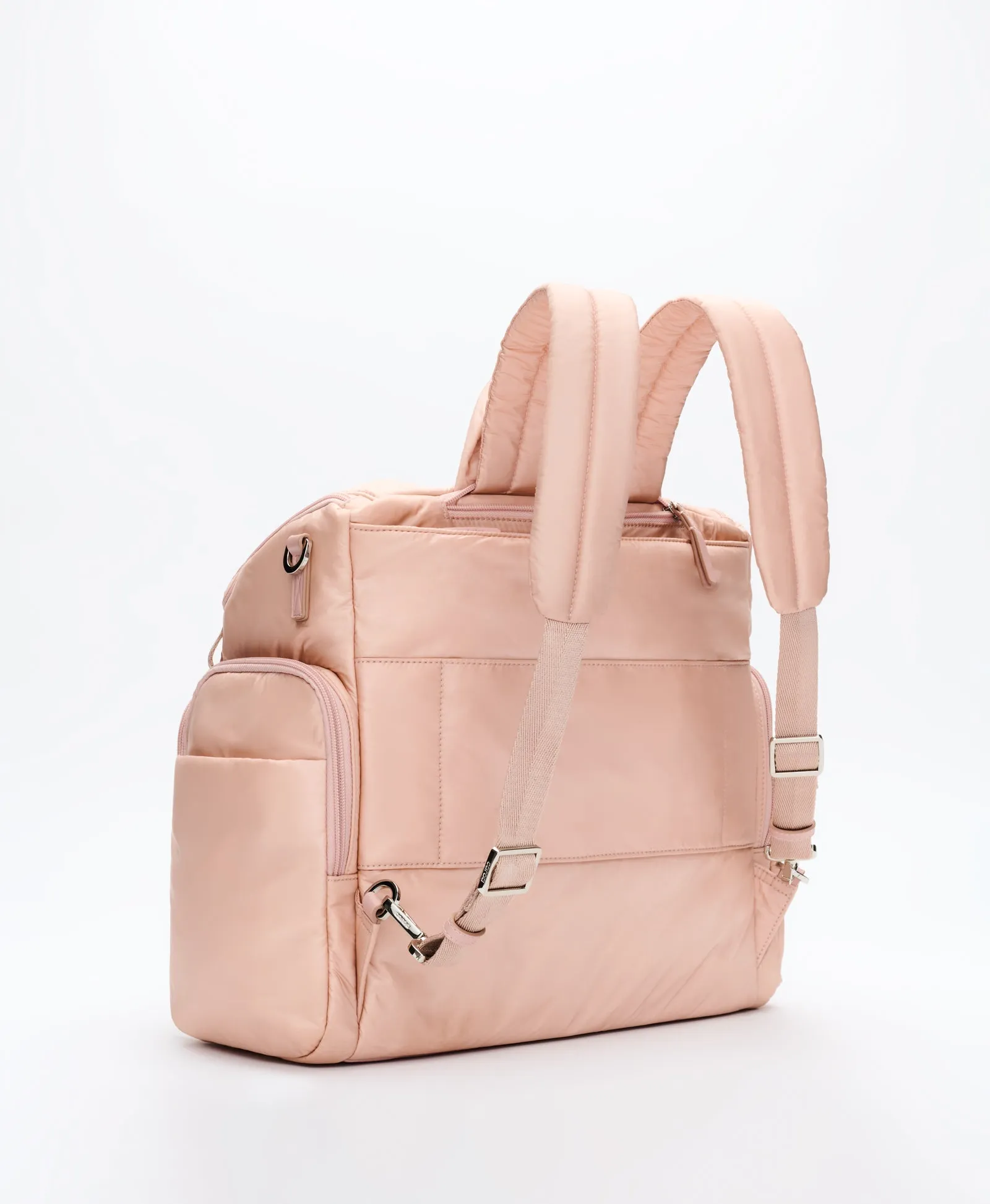 Caraa Baby Bag | Large in Blush Nylon