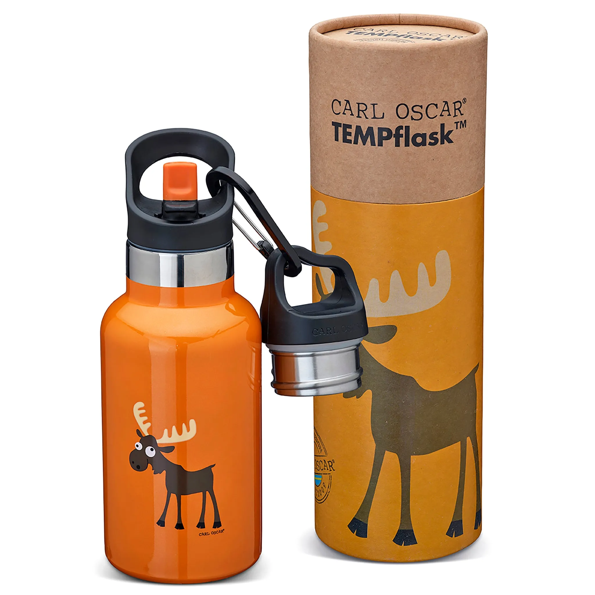 Carl Oscar TEMP Flask, Kids 0.35 L - 5 Colors