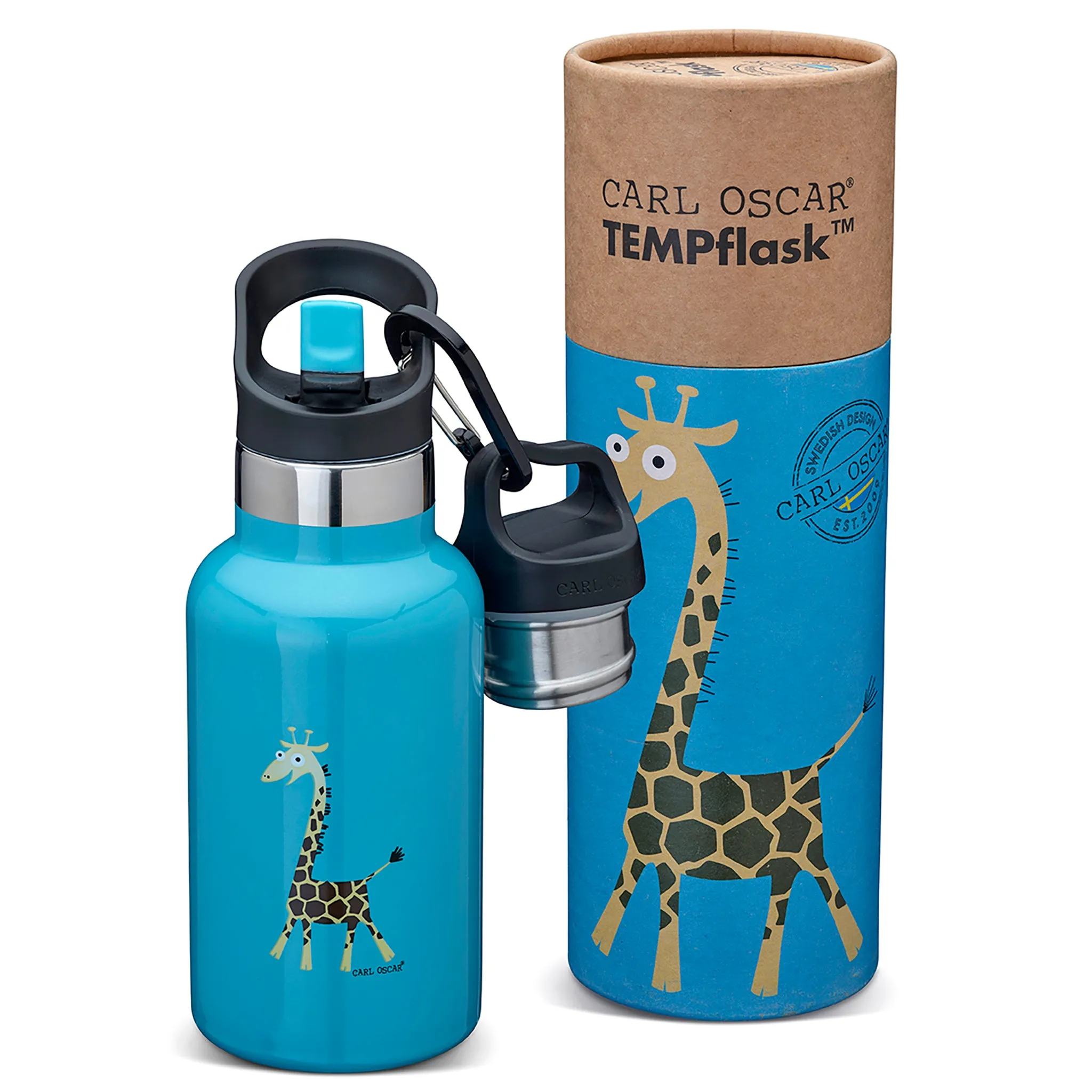 Carl Oscar TEMP Flask, Kids 0.35 L - 5 Colors