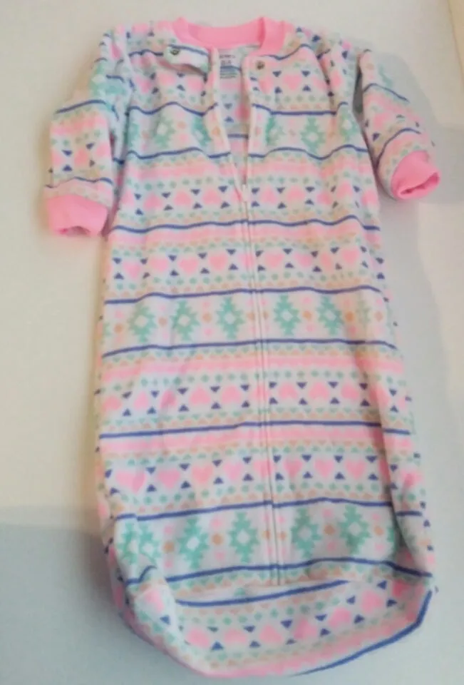 Carters Microfleece Sleep Bag outfit