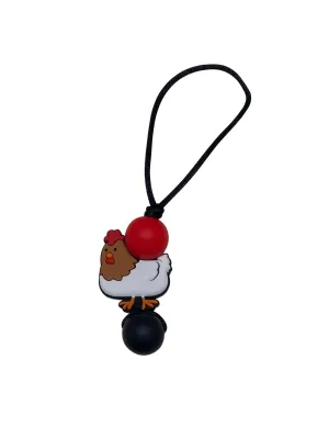 Chicken 🐓 zipper pull