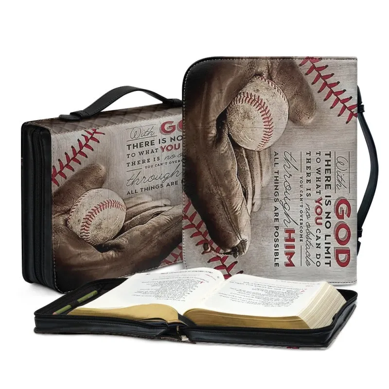 Christianartbag Bible Cover, Home Run Faith Bible Cover with Inspirational Sports Theme, CAB02301123.