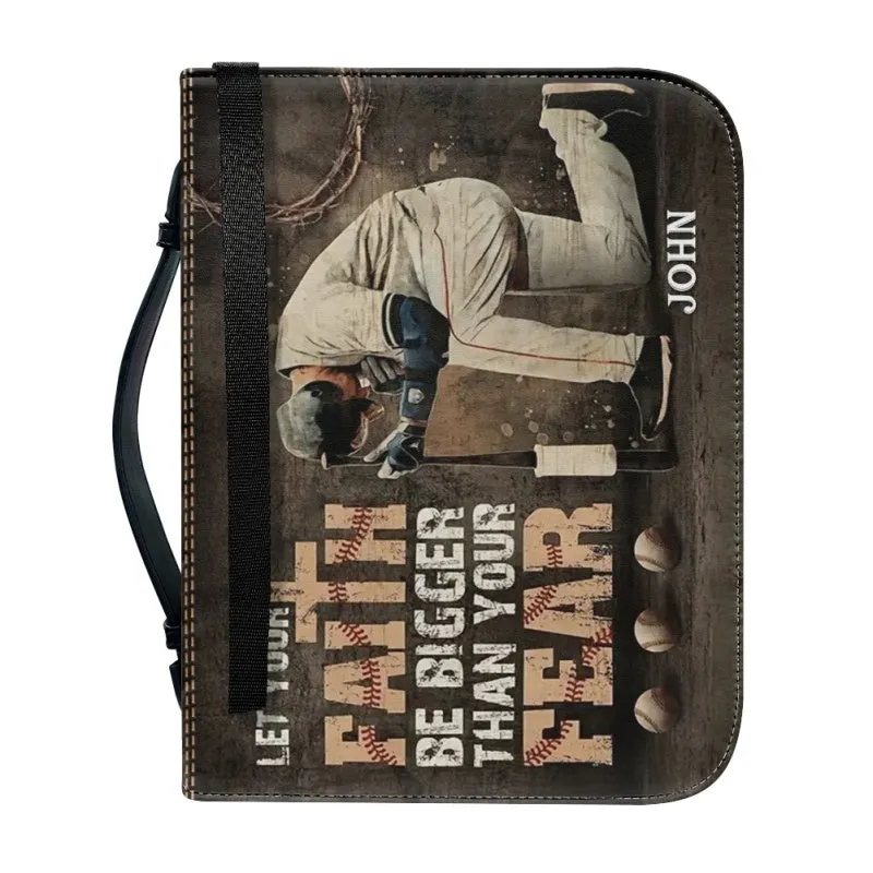 Christianartbag Bible Cover, Home Run Faith Bible Cover with Inspirational Sports Theme, CAB02301123.