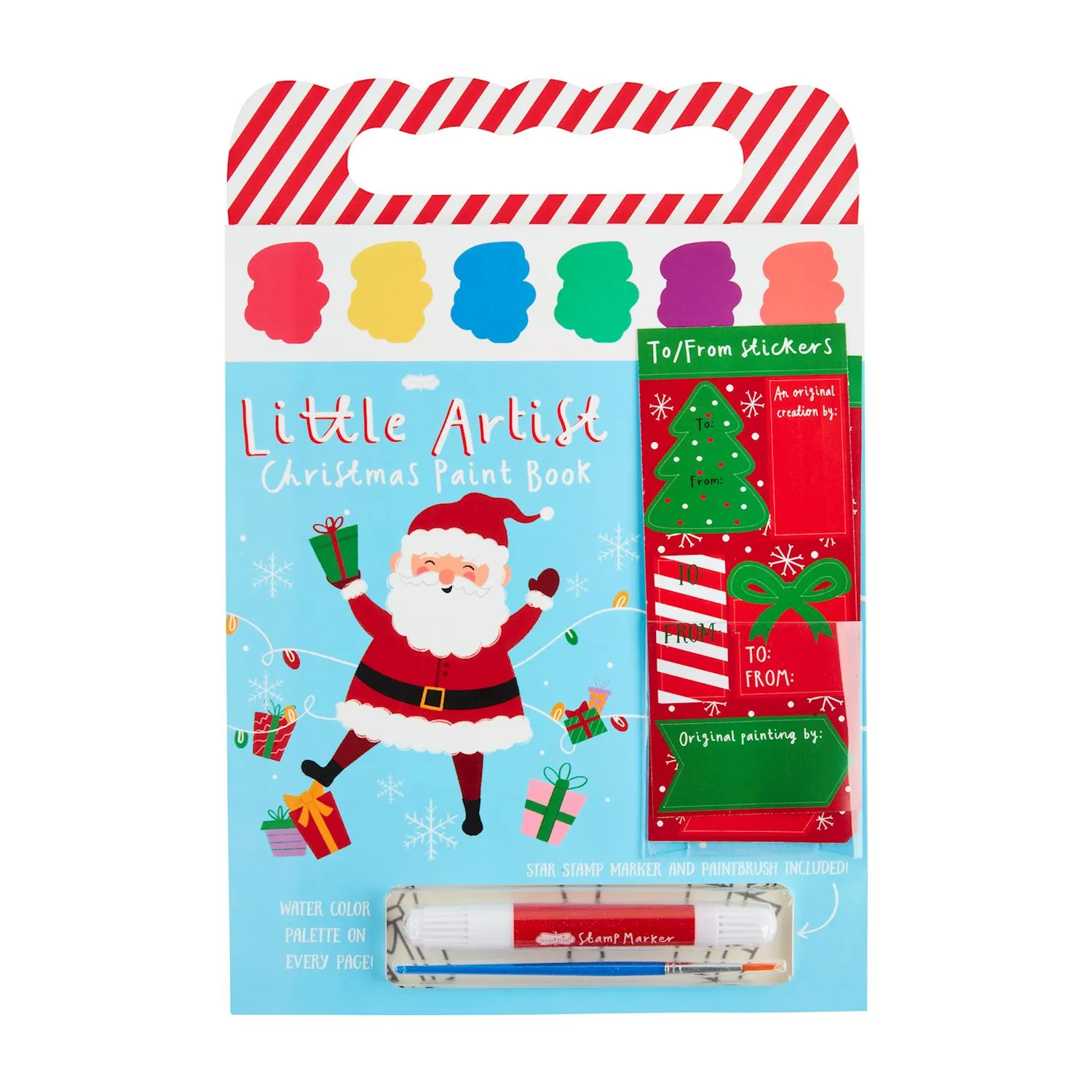 Christmas Watercolor Book