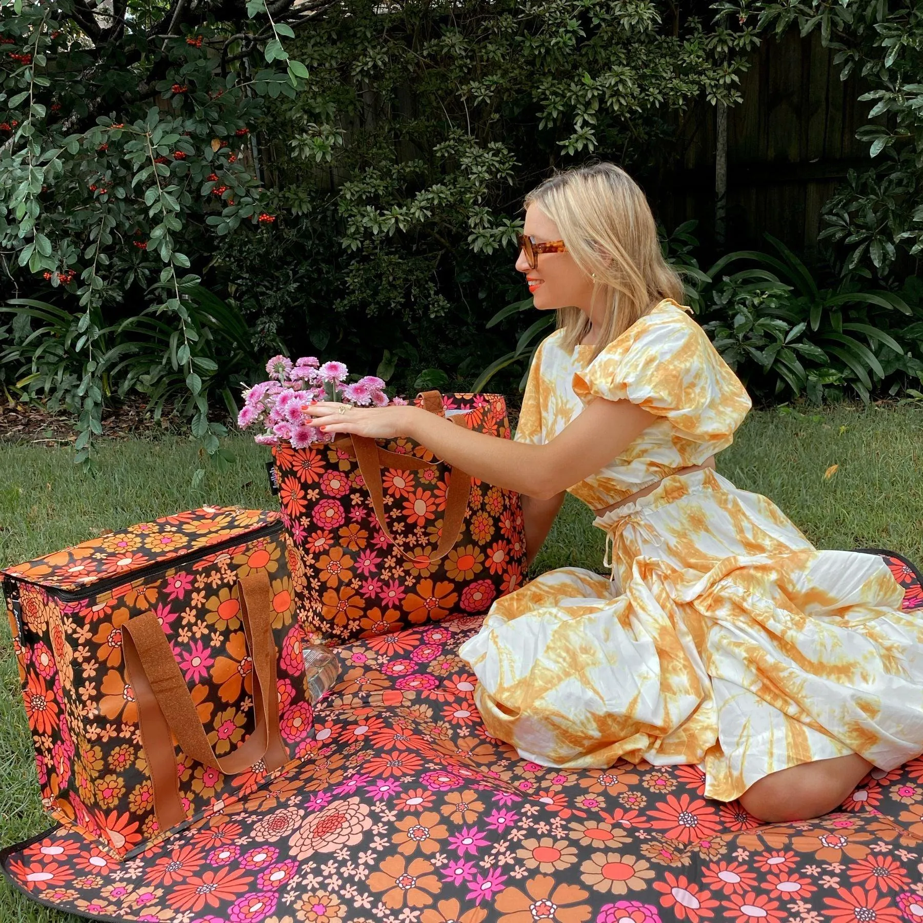 Cooler Bag Flower Power