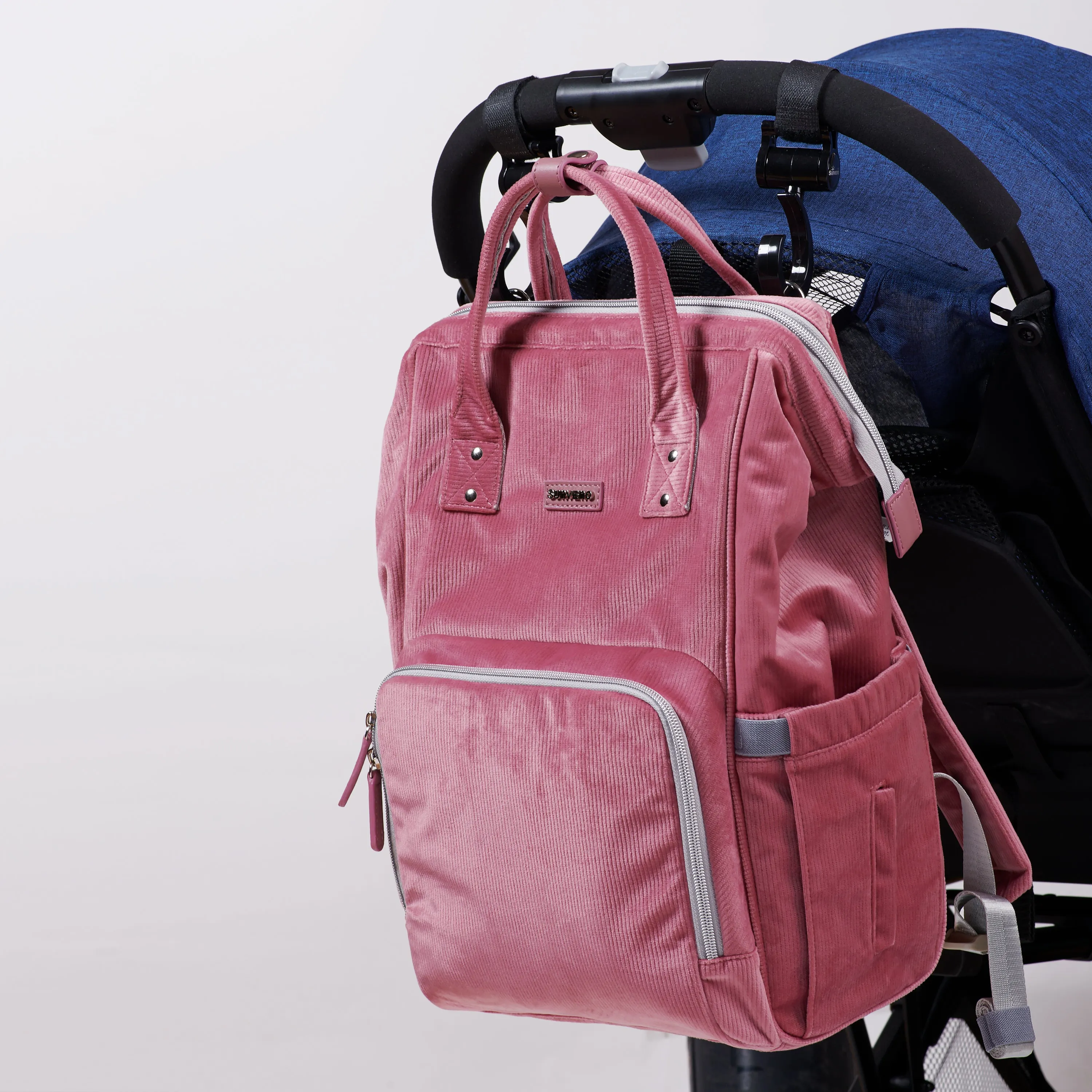 Corduroy Diaper Backpack