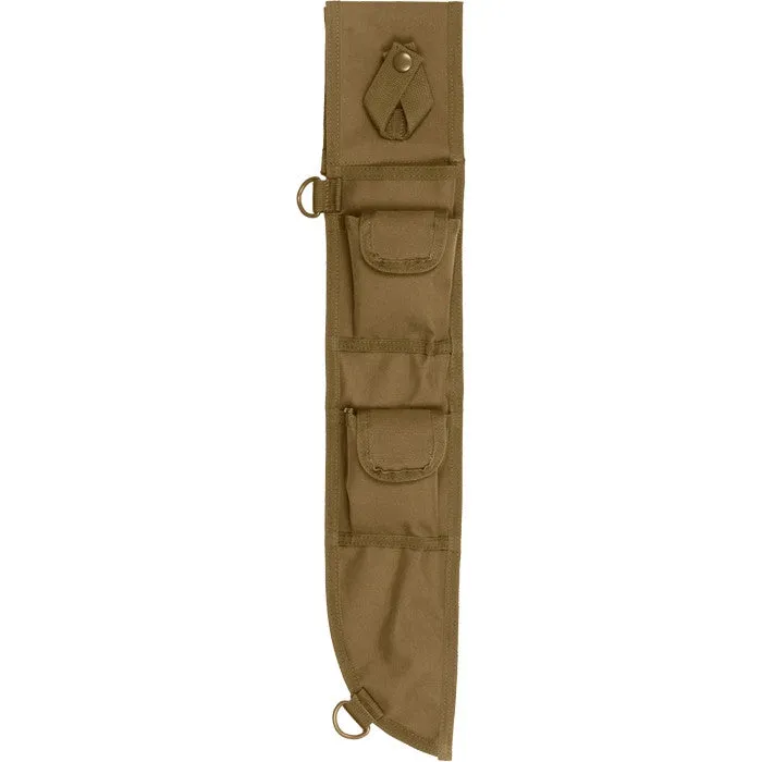 Coyote Brown - Tactical MOLLE 18 in. Jungle Machete Sheath