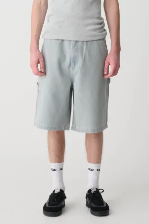 DENIM WORK SHORT - ARCTIC BLUE