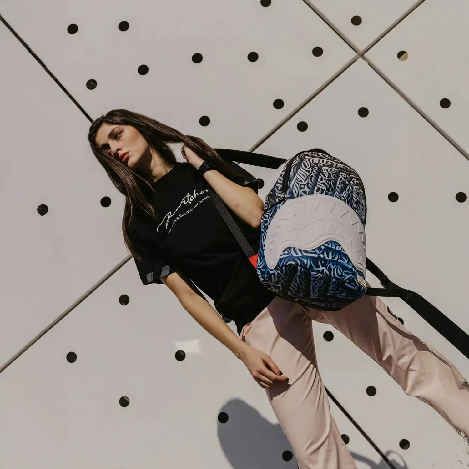Diaa Allam Blue Dlxsv Backpack