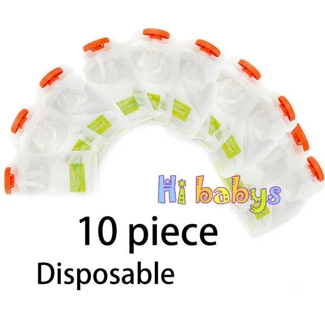 DIY Baby Food Squeeze Station