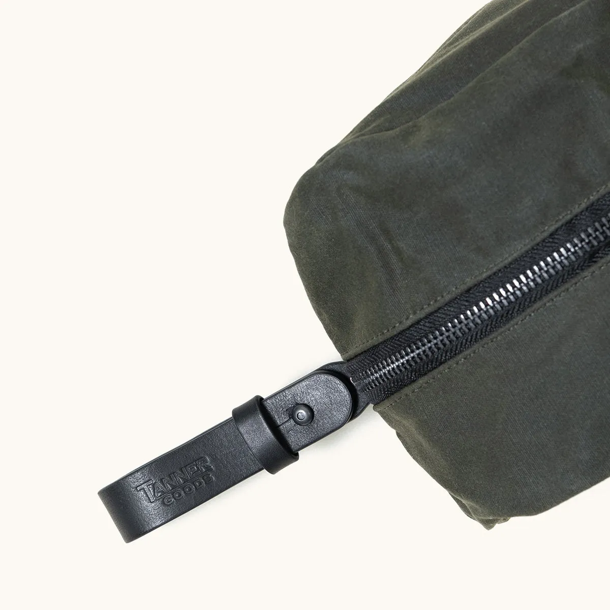 Drifter Dopp Kit - Juniper Green (Waxed Canvas)