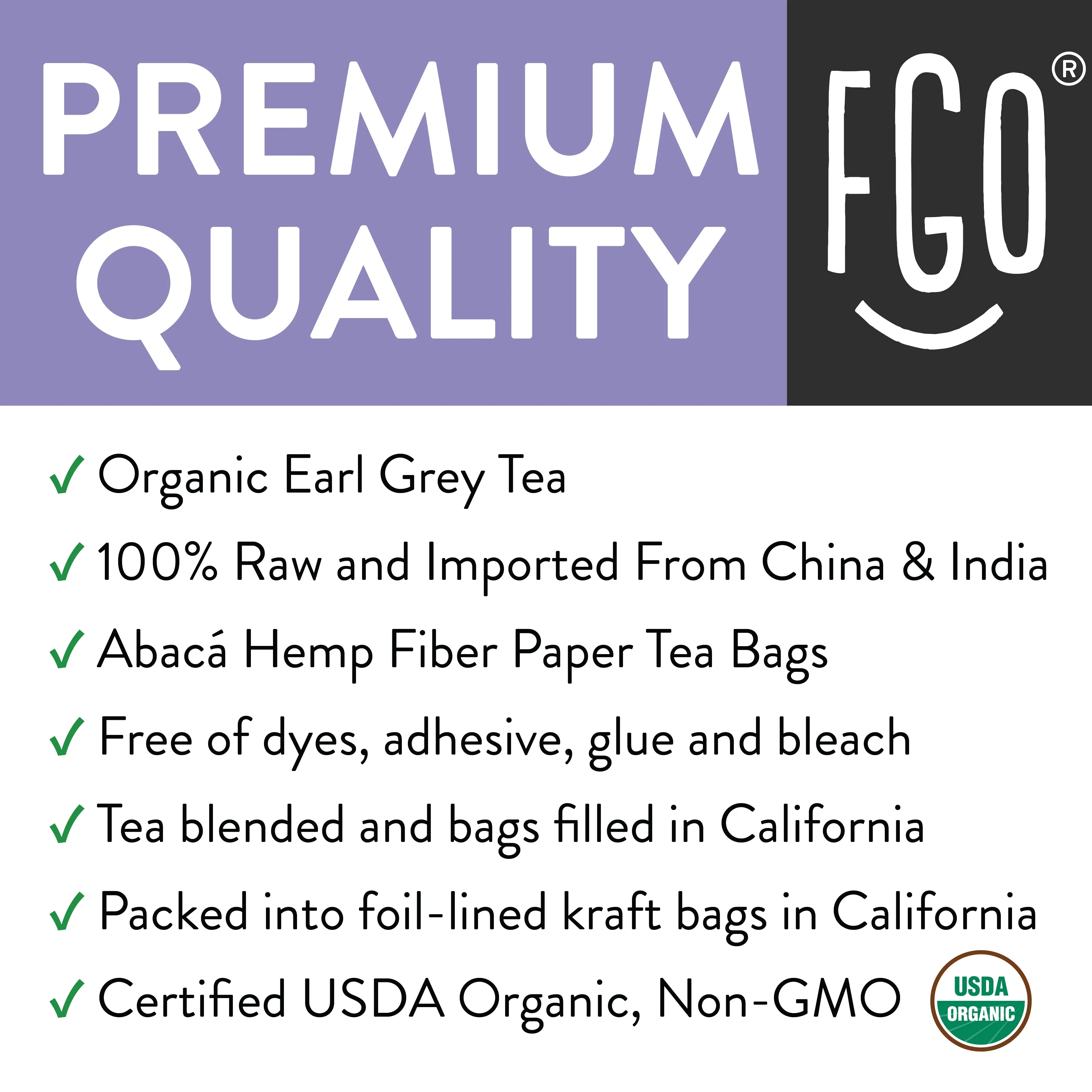 Earl Grey Tea Bags