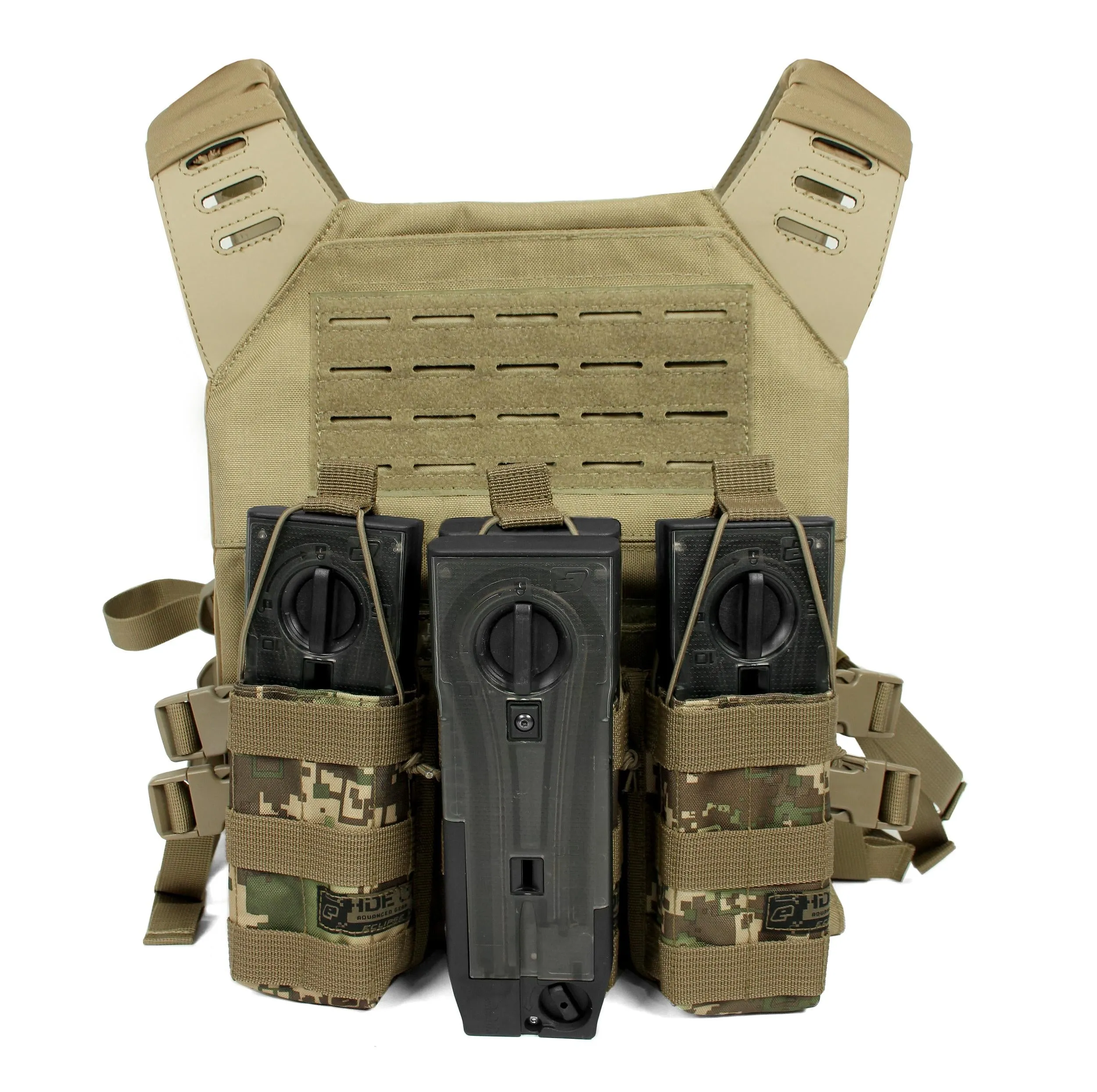 Eclipse Molle Single Mag Pouch HDE Camo