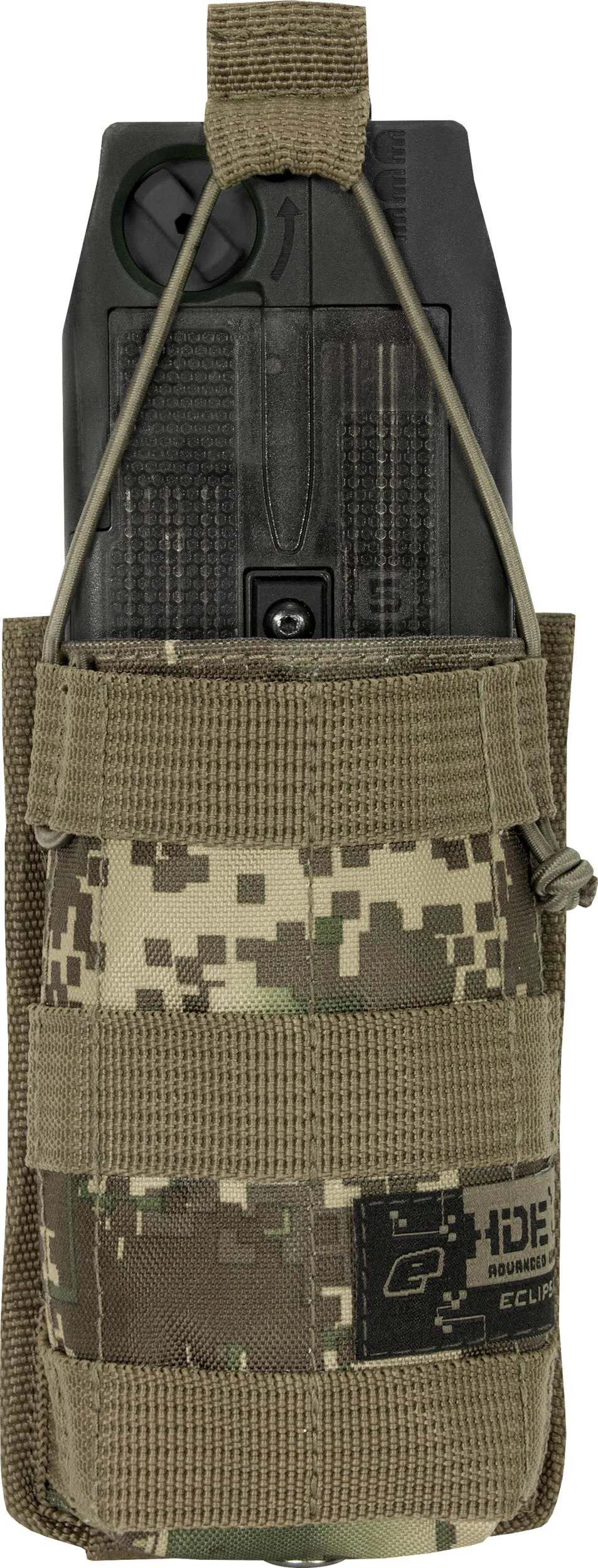 Eclipse Molle Single Mag Pouch HDE Camo