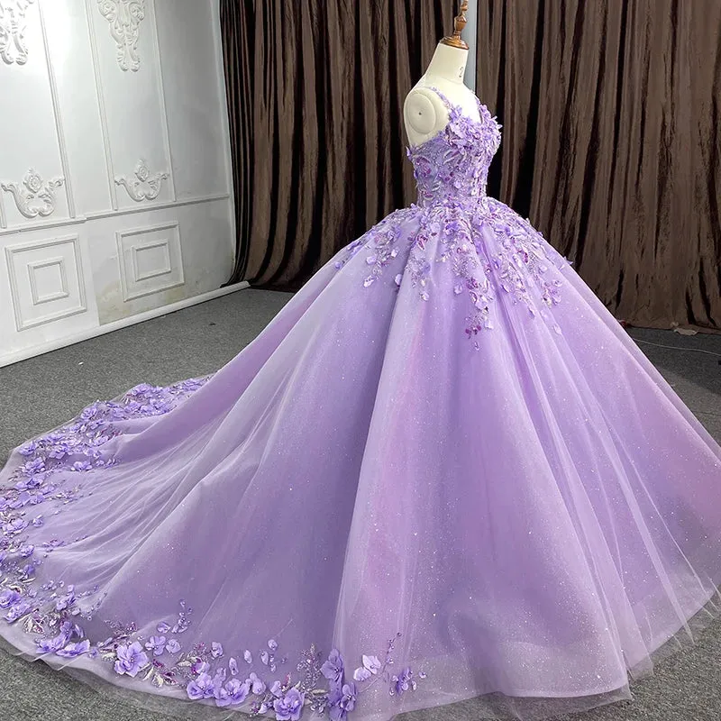 Elegant Spaghetti Strap Party Prom Dresses Beading Appliques Evening Gowns