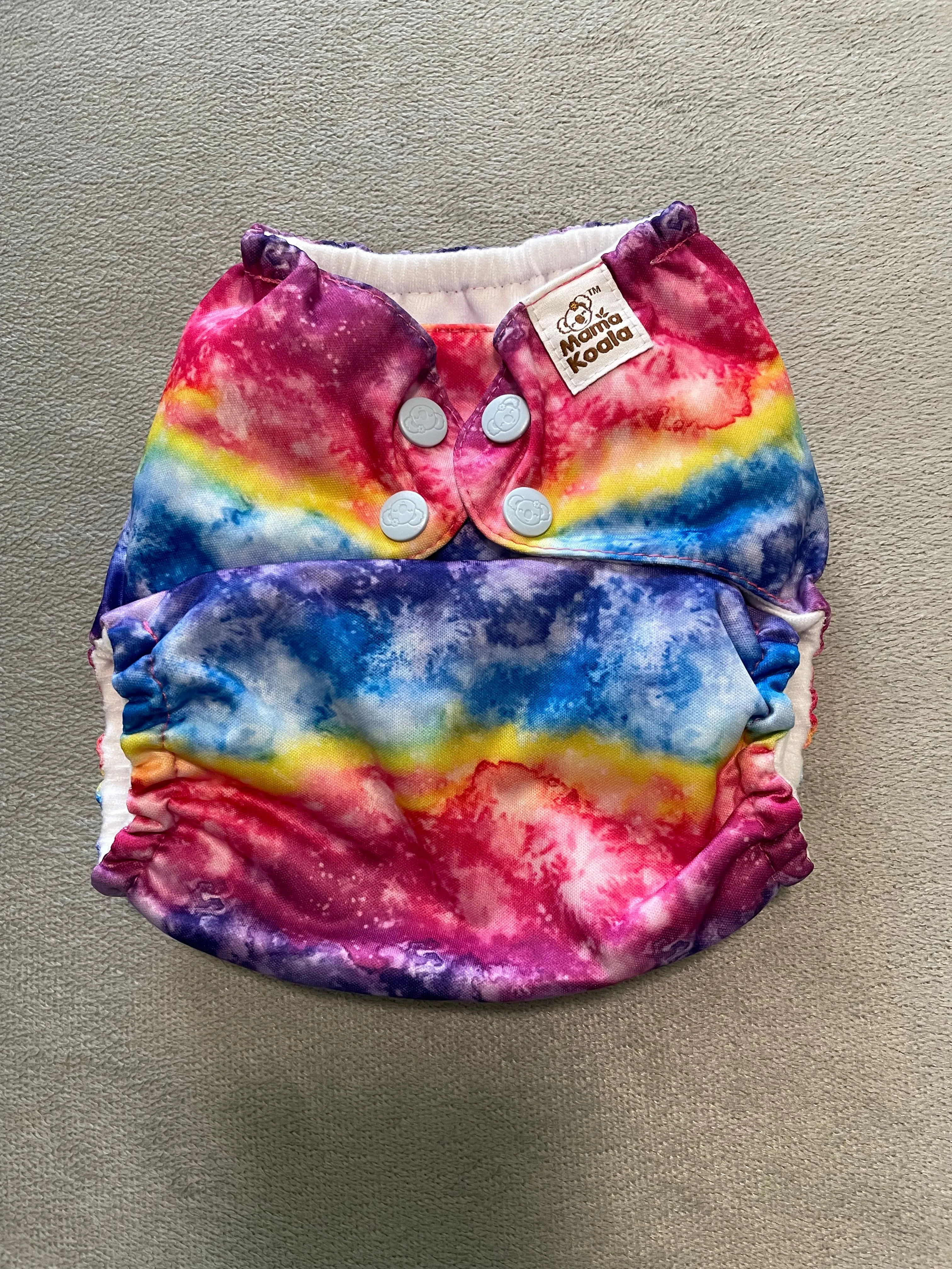 F165-Tie Dye-Mama Koala Pocket Diaper 1.0