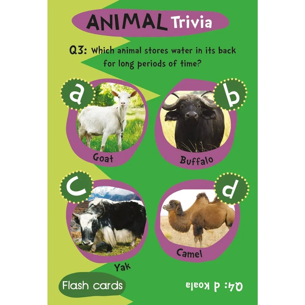 Flash Cards - Animal Trivia
