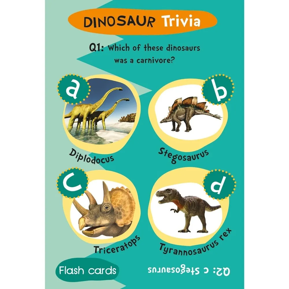 Flash Cards - Dinosaur Trivia