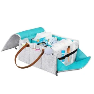 Fold-able Baby Diaper Receptacle