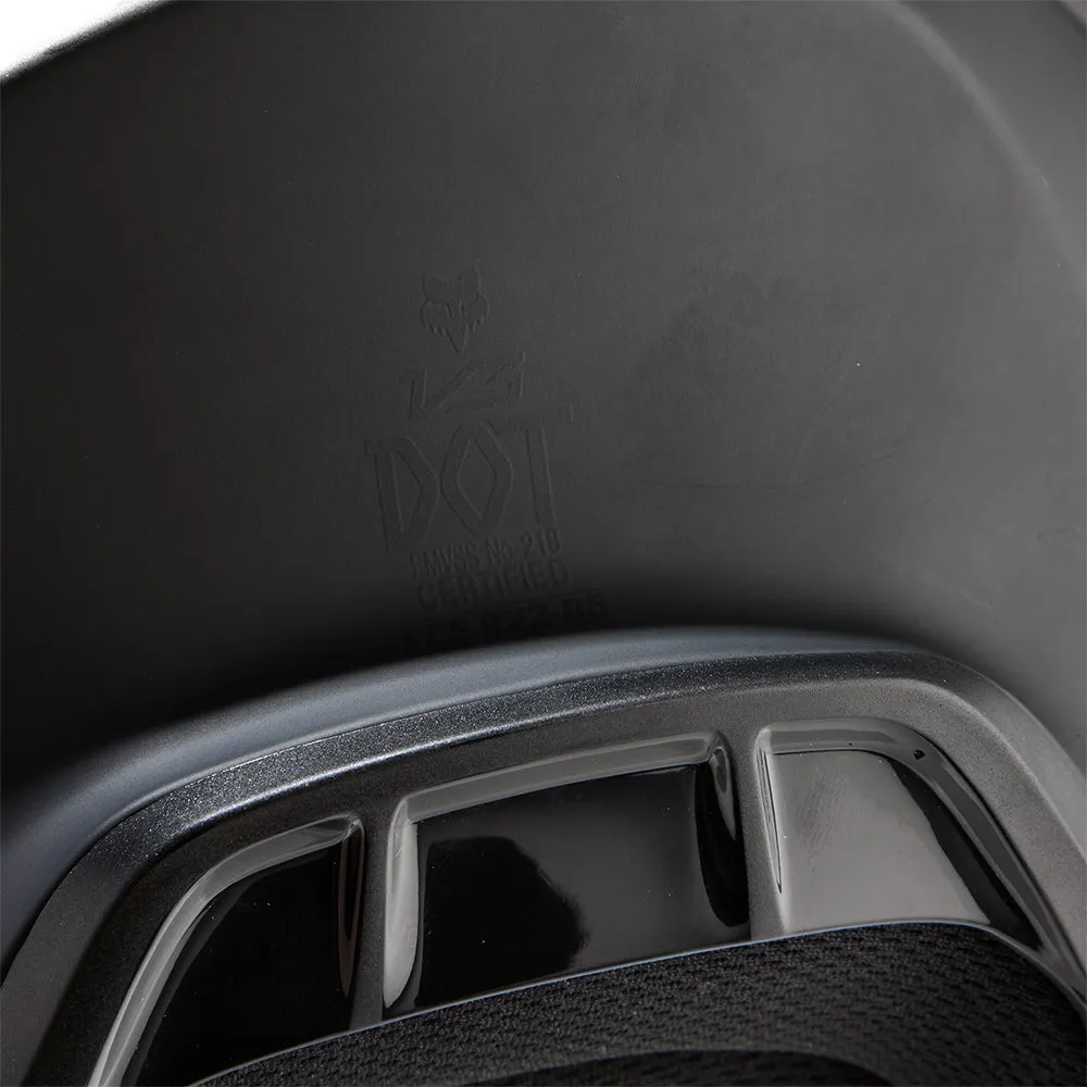 FOX YOUTH V3 SOLID HELMET [MATTE BLACK]