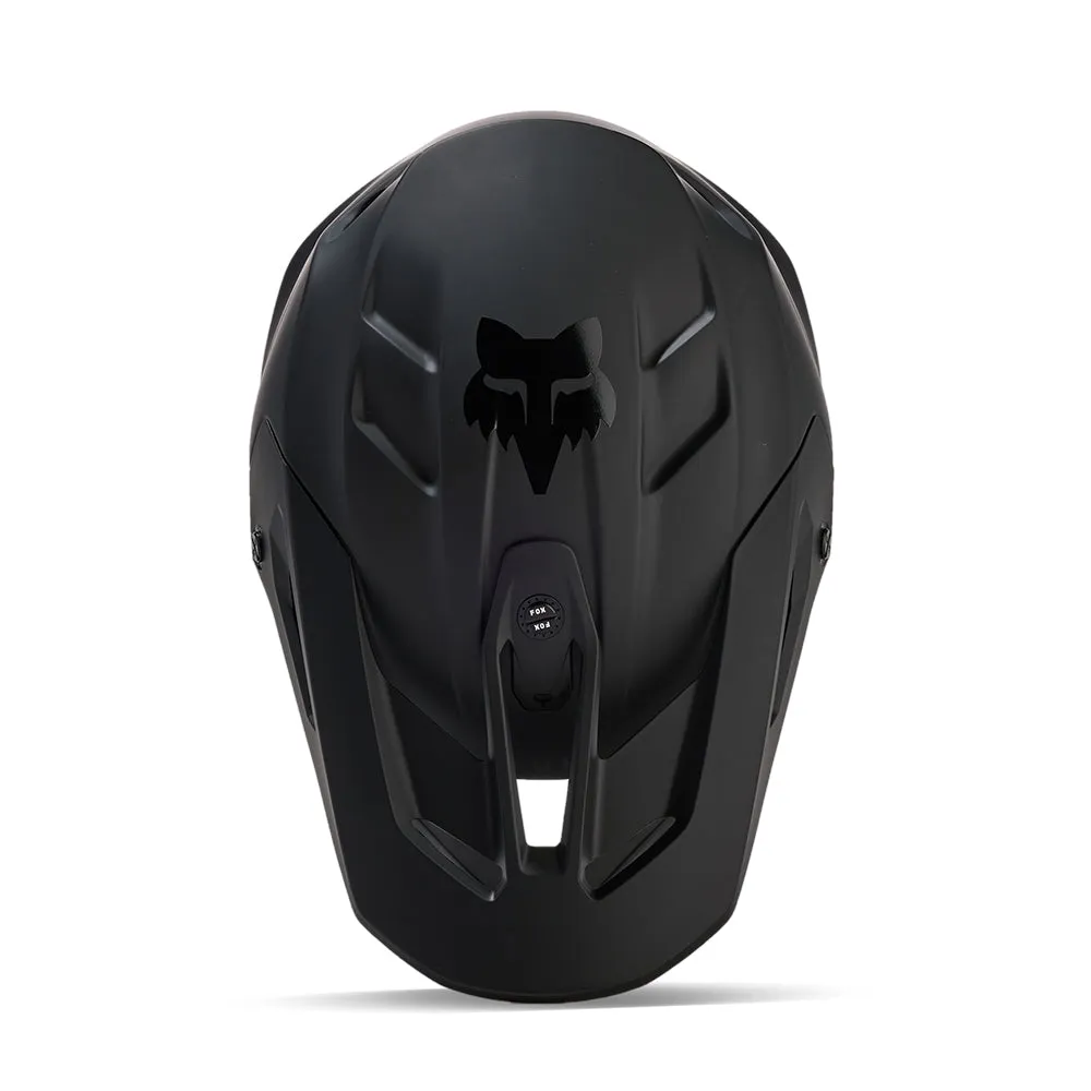 FOX YOUTH V3 SOLID HELMET [MATTE BLACK]