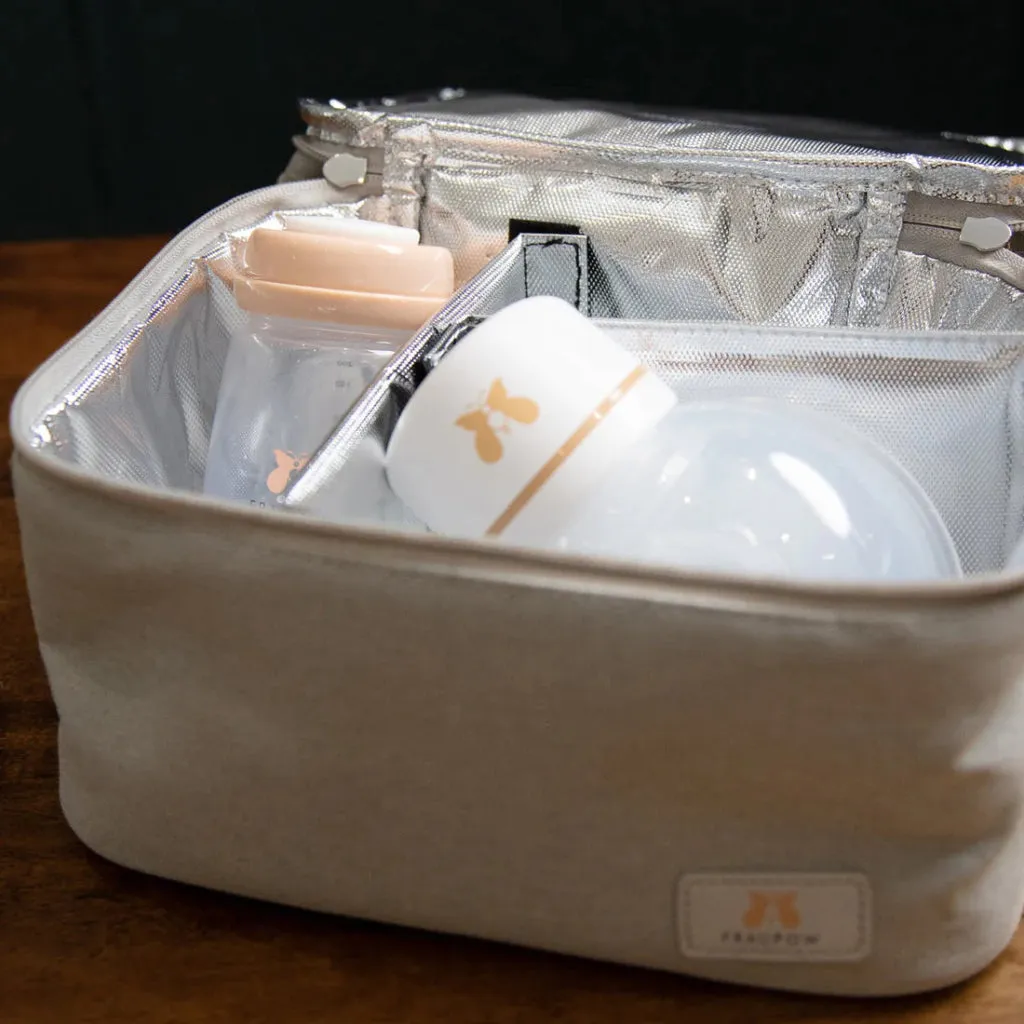 FRAUPOW Cooler Bag & Wearable Pump Storage Bag