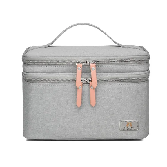 FRAUPOW Cooler Bag & Wearable Pump Storage Bag
