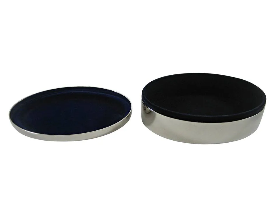 Gambling Card Suits Pendant Oval Trinket Jewelry Box