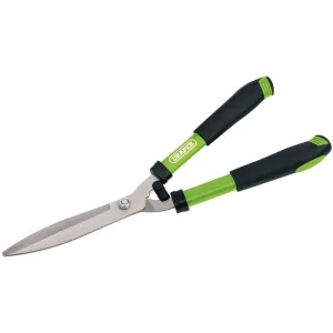 Garden Hedge Shears Draper 36800 Soft Grip Straight Edge 190mm Dr-36800