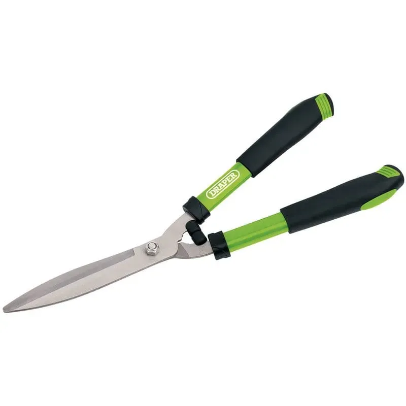 Garden Hedge Shears Draper 36800 Soft Grip Straight Edge 190mm Dr-36800