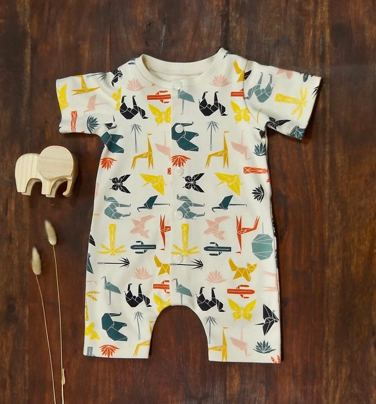 Geo Safari Romper