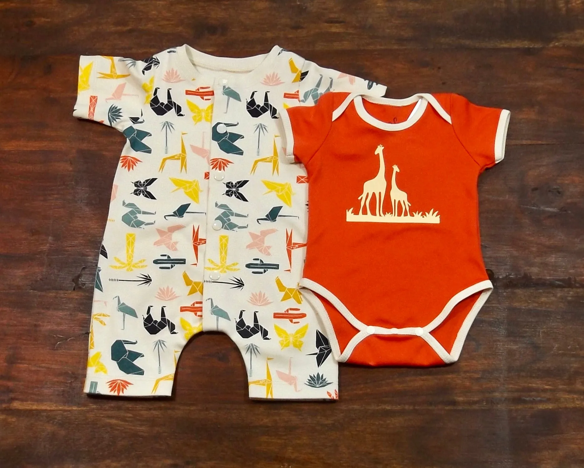 Geo Safari Romper