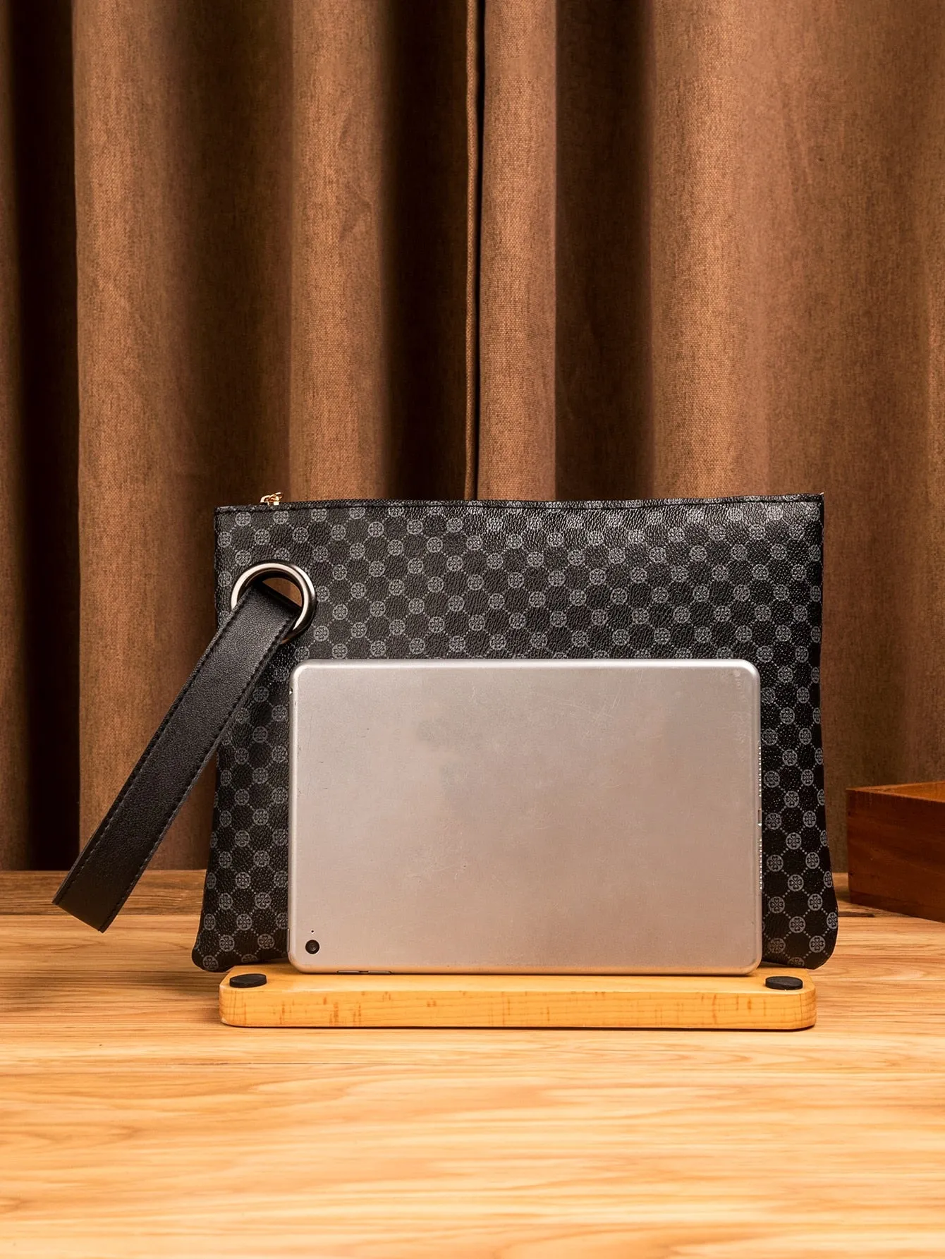 Geometric Graphic Square Bag