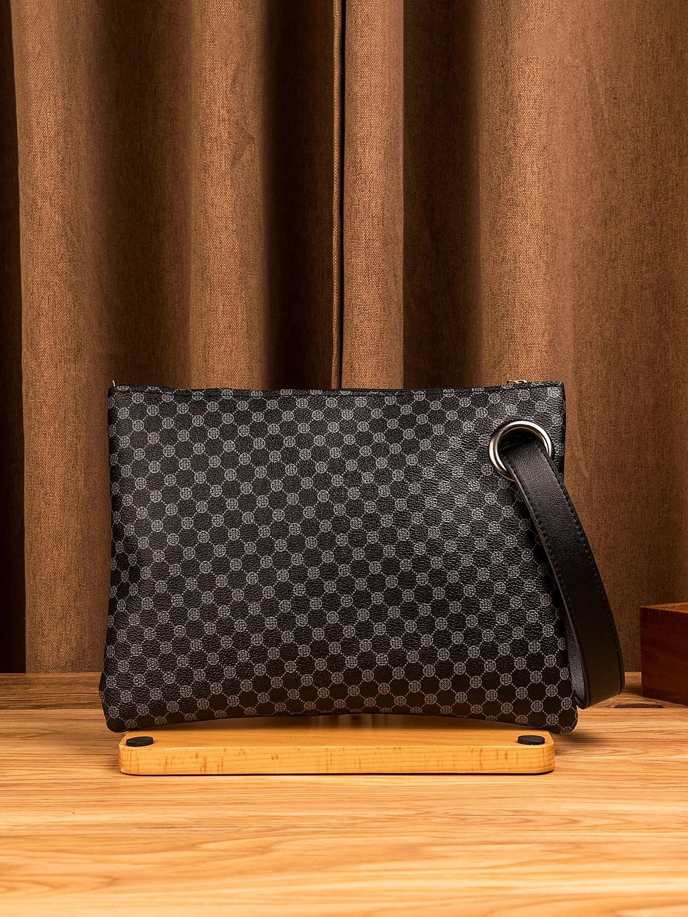 Geometric Graphic Square Bag