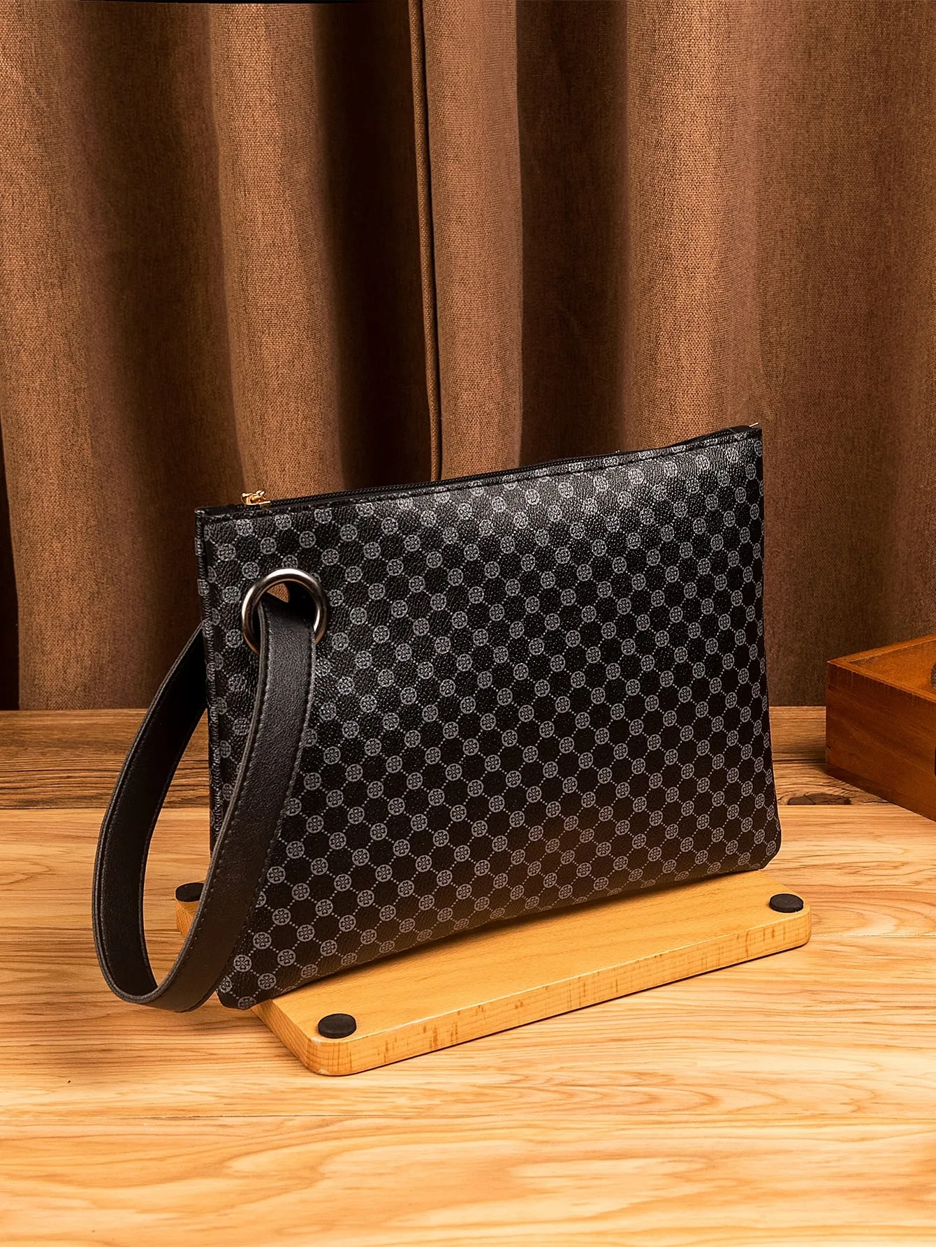 Geometric Graphic Square Bag