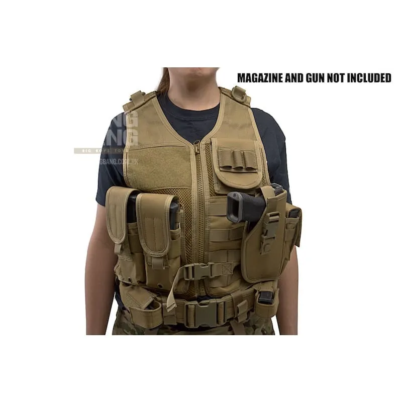 Ghost Gear Lady's Multi Purpose Vest V1 - TAN